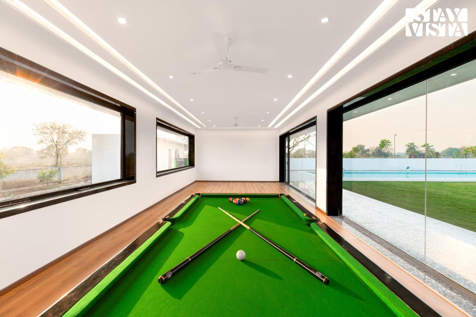 Stayvista At Aj House With Pvt Pool & Projector Set-Up ハイデラバード エクステリア 写真